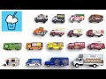 Food Vehicles Truck collection Tomica Siku Toast Car