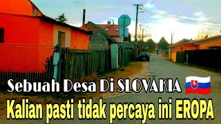 Suasana pedesaan eropa || jalan jalan pagi di perkampungan slovakia eropa