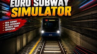 Euro Subway Simulator ।Railways Story #subway #simulator #euro #train #metro