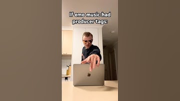 If emo music had producer tags 😂 #shorts #funny #humor #comedy #music #jokes #reels