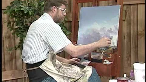 Painting clouds and thunderheads with Jerry Yarnell