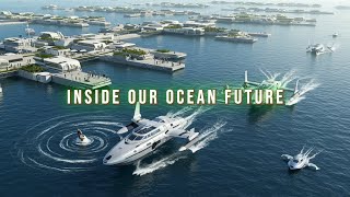 Living on the Ocean Inside a Futuristic Floating Metropolis
