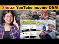 Shirazi village vlogs indian reaction  my youtube income first qna