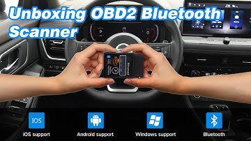 ViaBecs ELM327 OBD2 Bluetooth Scanner Unboxing