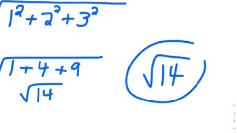 How to Find Magnitude of a 3D Vector