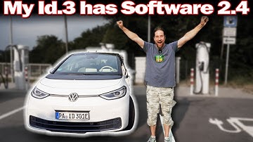 My VW Id.3 has Software 2.4 - Surprise at the charger!