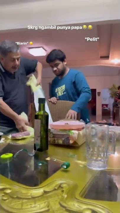 fadil jaidi rebutan makanan sama pak muh