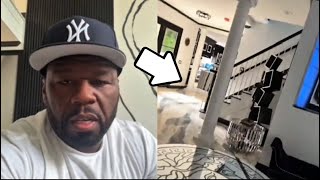 50 Cent Shows The Inside Of His Luxury Mansion & Let Michael Rainey Jr Reacts To His Pieces Of Art 