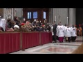 Epifania 2017 celebrata da Papa Francesco