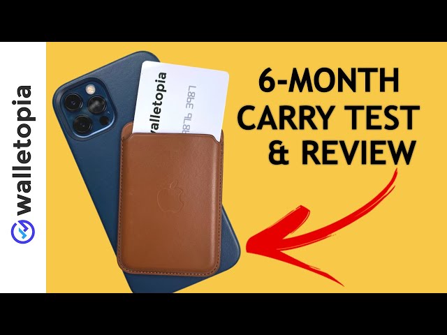 Apple Magsafe Wallet - Review and 6 month CARRY TEST - Walletopia