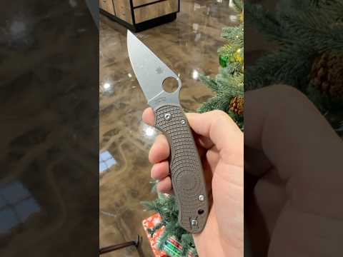 Spyderco Para 3 Lightweight 15V Steel | @SpydercoKnivesOfficial