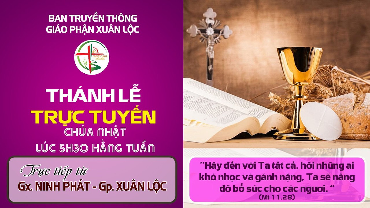 (TRỰC TIẾP) THÁNH LỄ ONLINE CHÚA NHẬT II MÙA CHAY - NĂM  A  (01-03-2026)