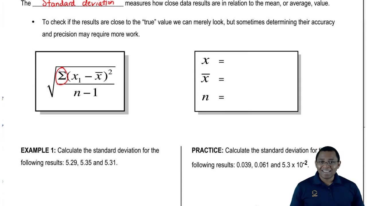 Understanding Standard Deviation - YouTube