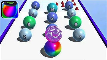 Ball Merge 2048 All Level Mobile Gameplay Walkthrough Android IOs Alltrailer Relaxing Video New Upda