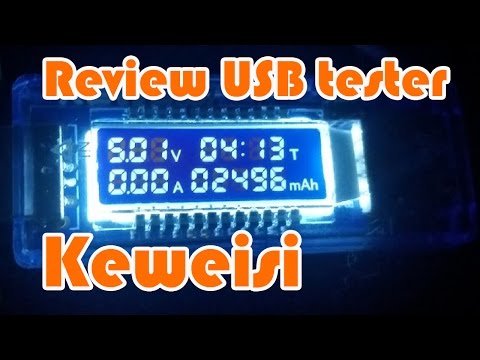 Обзор лучшего USB тестера KEWEISI