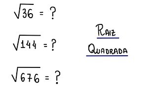 Matepráticas: processo de fatoração de raiz quadrada