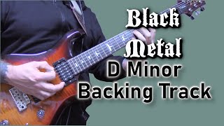 D Minor Black Metal Backing Track