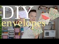 DIY envelopes/Cool School Crafts