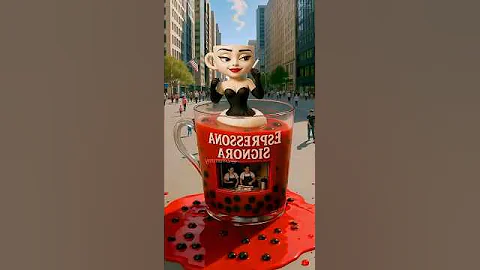 Ballerina Cappuccina  || Ballerina Cappuccino #ballerinacappuccina #ai #shorts