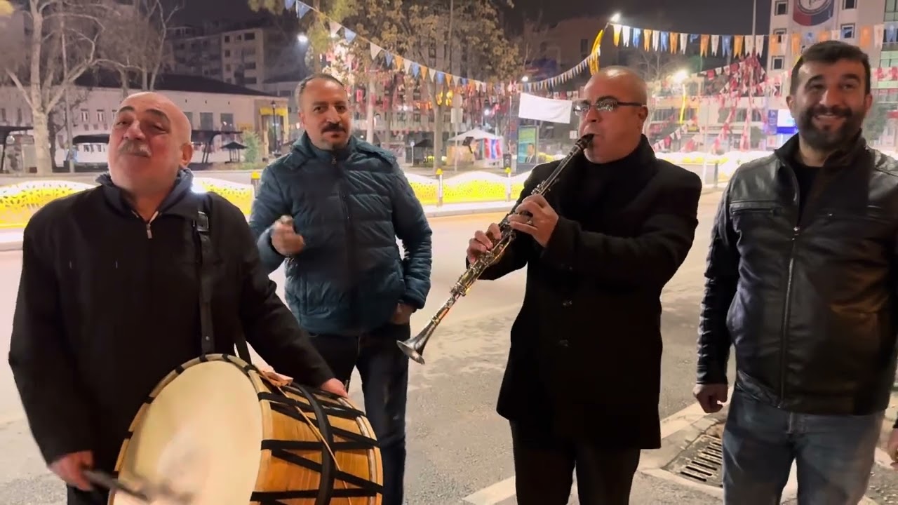 Elazığ’da sahur vakti davul klarnet (gırnata)