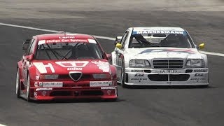 1994 Alfa Romeo 155 V6 Ti DTM & Mercedes CClass DTM Reunited on Track!