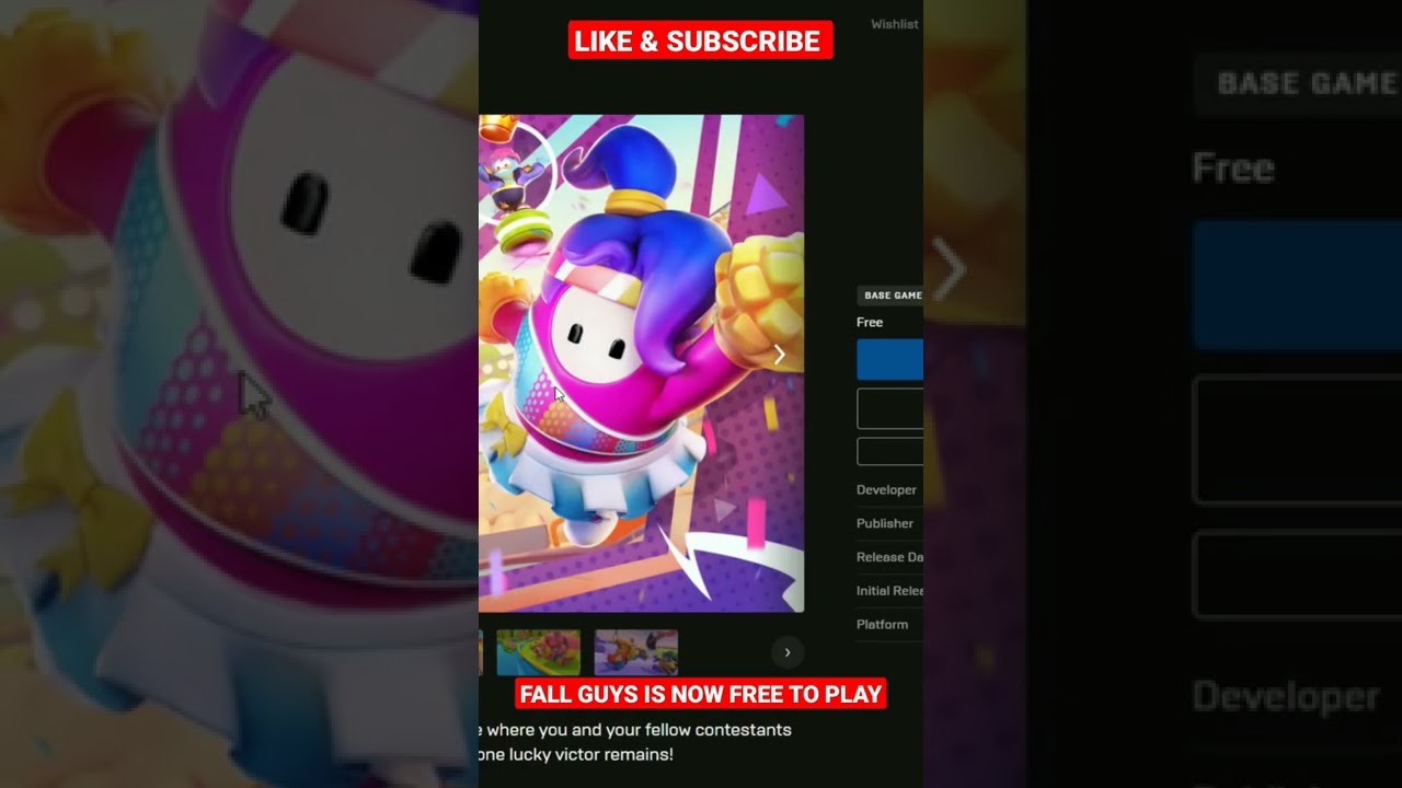 Fall Guys is Now Free To Play 