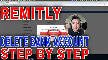 ✅ Hoe verwijder ik een bankrekening uit Remitly🔴