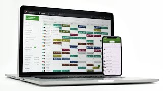 Stop using paper work schedules.