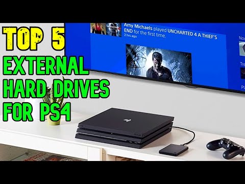 PS4 के लिए सर्वश्रेष्ठ बाहरी हार्ड ड्राइव