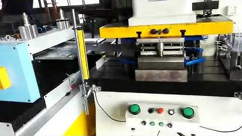 ZigZag NC Servo Feeder For Circle Blanking