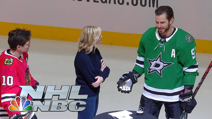 Patrick Sharp, Tyler Seguin square off in shootout...