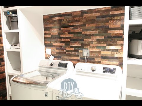how-to-install-peel-and-stick-metal-backsplash-from-the-diy-decor-store