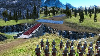Romans Lay Siege to Castle Ultimate Epic Battle Simulator UEBS