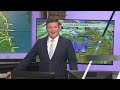 Scattered rain returning