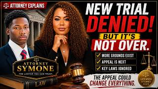 Karmelo Anthonyâs New Trial DENIED â But His Best Arguments May Be on Appeal
The judge denied Karmelo Anthonyâs request for a new trial â but donât mistake that ruling for the end of the case.
Attorney Symone explains why the appeal could become the bigger fight, what additional grounds Anthonyâs lawyers may pursue, and why appellate judges are not necessarily bound by the trial judgeâs interpretation of the law.
Could the appellate court see something the trial court didnât? Letâs break down the law.
đď¸ New to streaming or looking to level up? Check out StreamYard and get $10 discount! đ https://streamyard.com/pal/d/4729159716175872 Karmelo Anthonyâs New Trial DENIED â But His Best Arguments May Be on Appeal