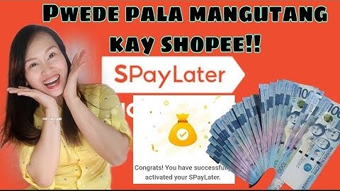 How to Activate SPaylater up to 50,000 Pesos | Very Quick & Easy