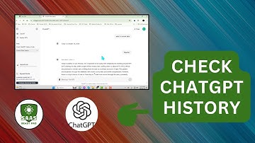How to Check ChatGPT History