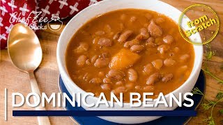 Dominican Beans From Scratch Habichuelas Guisadas Dominicanas Chef Zee Cooks