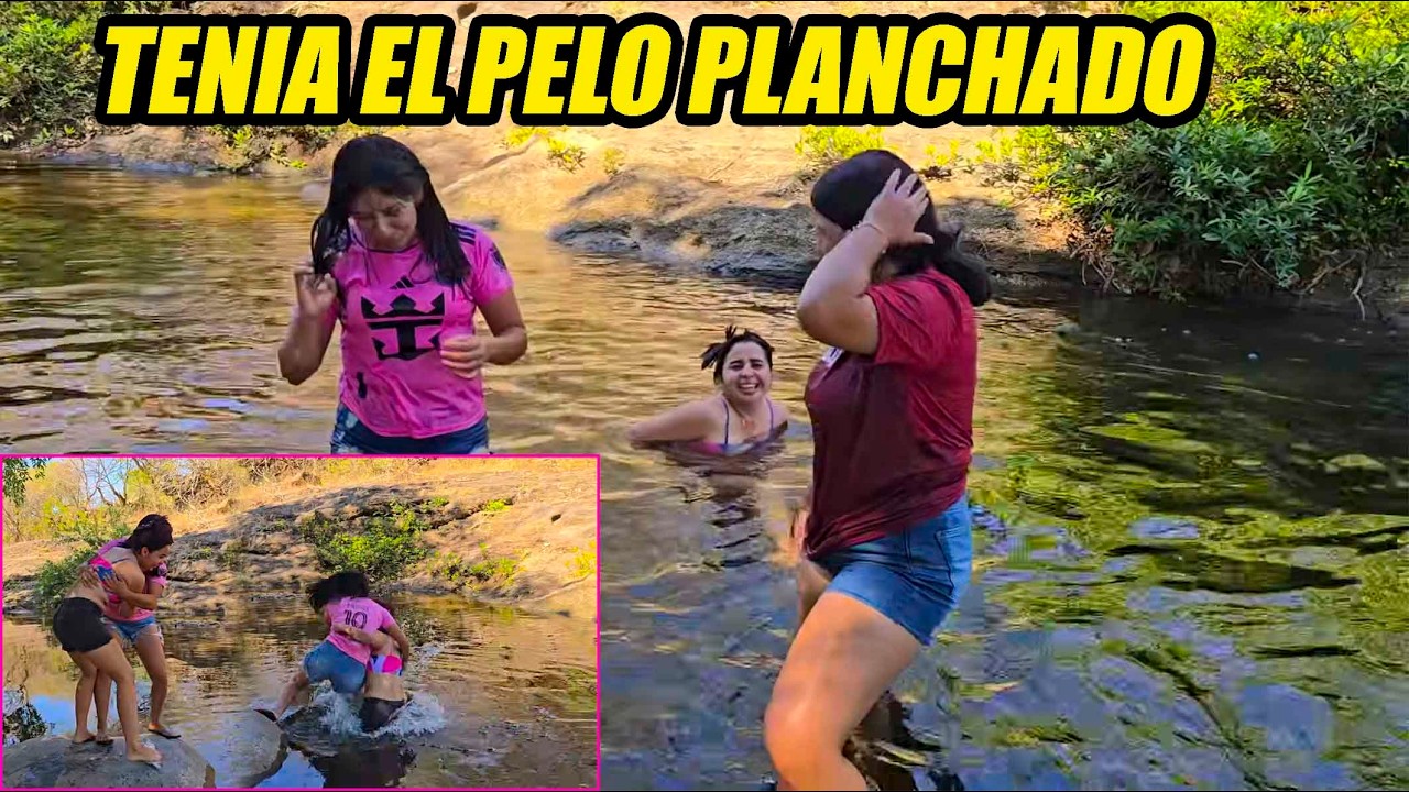 Yamileth lanzo al agua a Esmeralda.😮