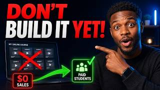 How to Create & Sell an Online Course—Before You Build It