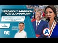 Sin Rodeos | VERÓNICA Y SANDOVAL POSTULAN POR APP - 20 Octubre 2025