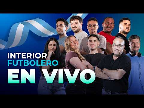 INTERIOR FUTBOLERO VIVO - 16/06 - 🔝⚽ Antes de la SELECCIÓN, la fecha 13 del Federal A y MÁS