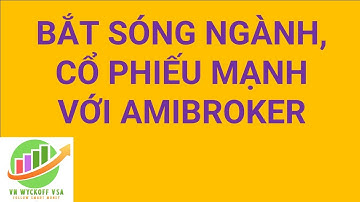 HƯỚNG DẪN PHÁT HIỆN SÓNG NGÀNH VÀ CỔ PHIẾU MẠNH VỚI AMIBROKER