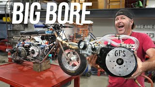 Building a CompetitionLevel Methanol Tillotson 288cc Racing Engine + Rascal GT Mini Bike