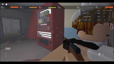 Roblox Project Lazarus Zombies Round 1 and 2