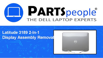 Dell Latitude 3189 2-In-1 (P26T001) Display Assembly How-To Video Tutorial
