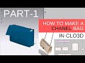 How to create a classic CHANEL quilted hand bag in CLO3D - Part I