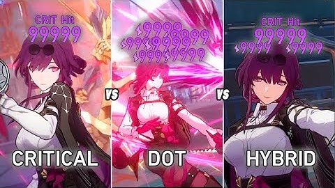 Kafka Critical Build vs DOT Build vs Hybrid? Build Comparison Dotka vs Critka! [Honkai Star Rail]