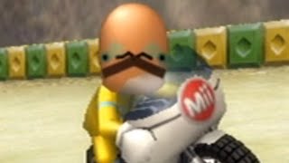 trying to get first place at 150cc flower cup on mario kart wii goes wrong