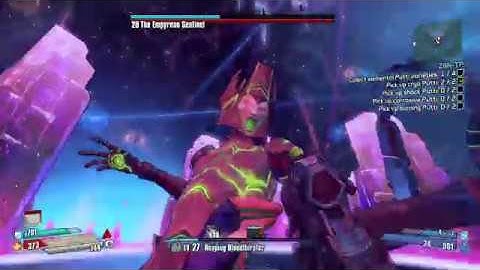 Borderlands: The Pre-Sequel Athena vs The Empyrean Sentinel Non-Raid Boss NVHM